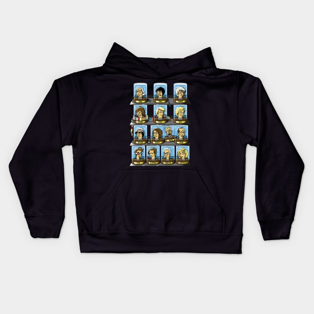 Regen-0-Rama Kids Hoodie by CoDDesigns